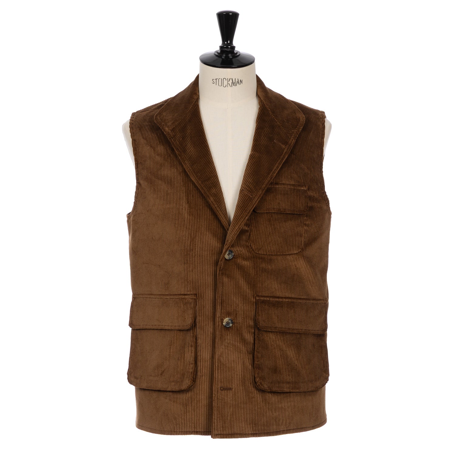 Special Edition x MJ: Weste "The Corduroy Teba Vest" aus Baumwollcord